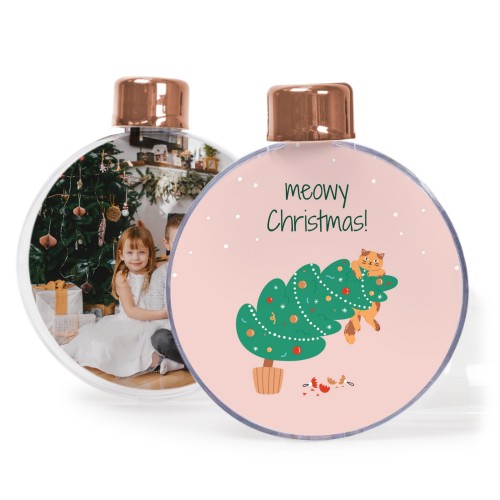 Boules de Noël transparentes (lot de 2)