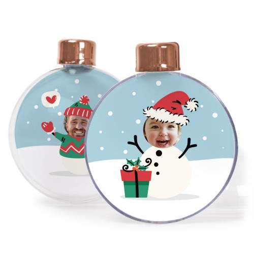 Boules de Noël transparentes (lot de 2)