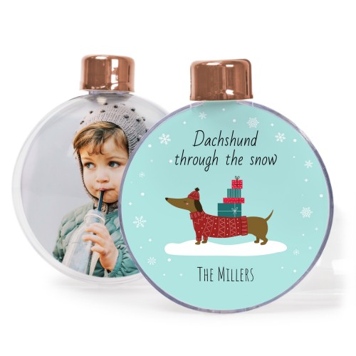 Snowy Dachshund - Text Only Snowy Dachshund - Text Only