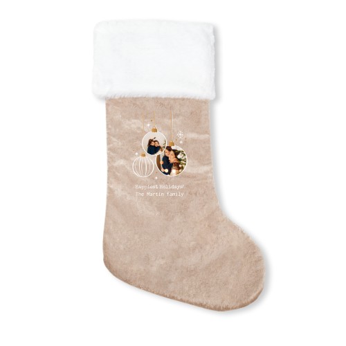 Christmas Stocking Gold Christmas Stocking Gold