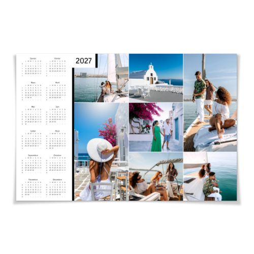 Planning annuel 50 x 75 cm Planning annuel 50 x 75 cm