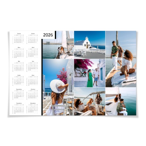 Planning annuel 60 x 90 cm
