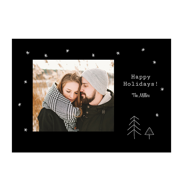 singlecardh_xmassceneryblack