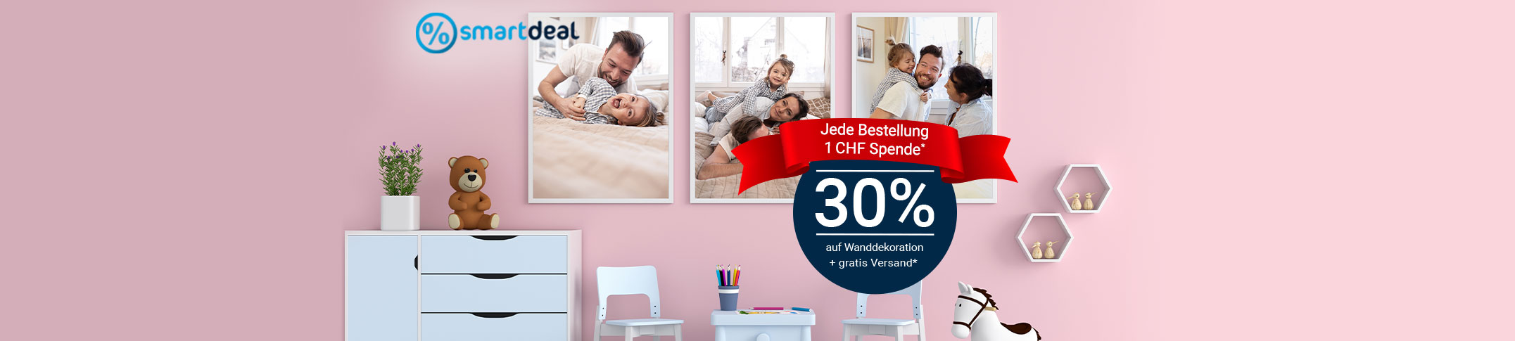 Wanddekoration mit eigenen Fotos selbst gestalten