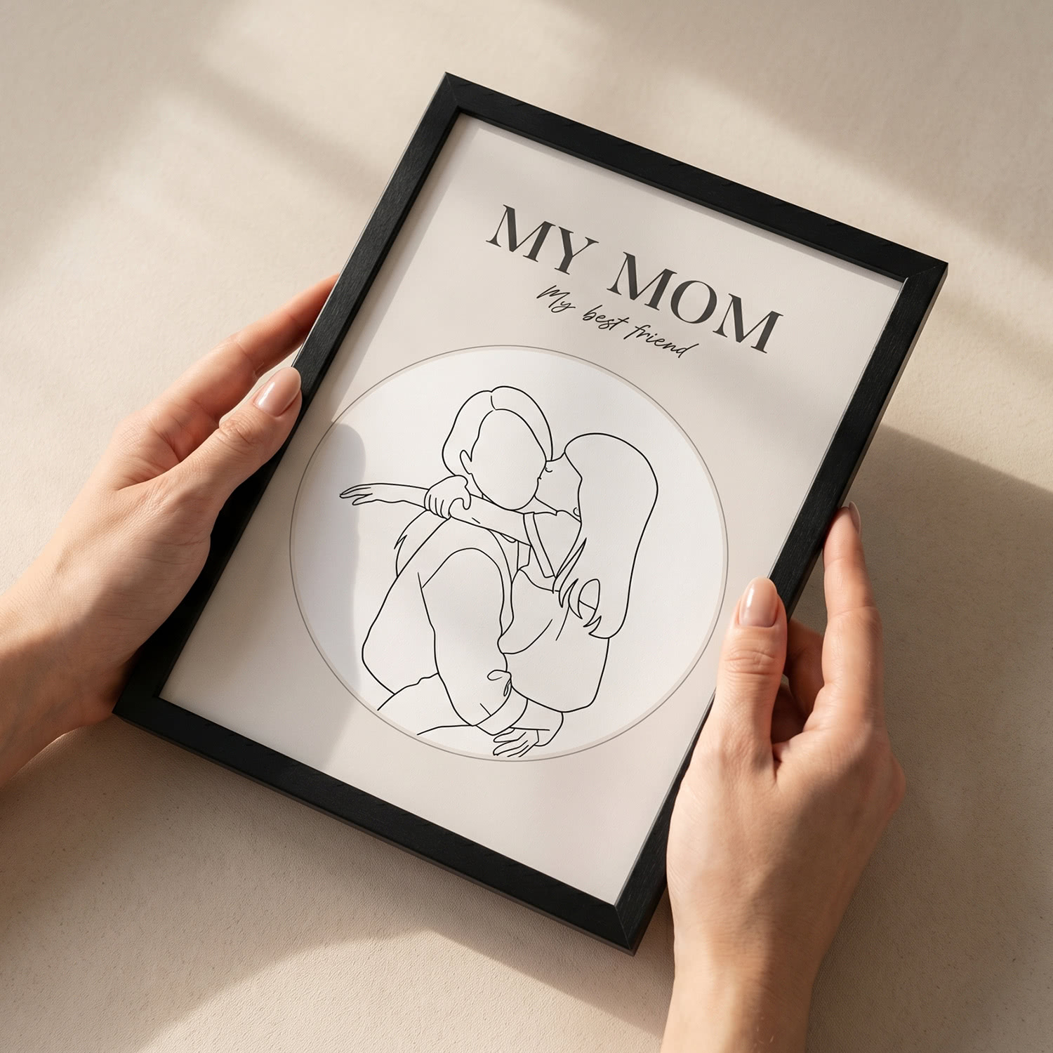 smartphoto AI poster till mors dag