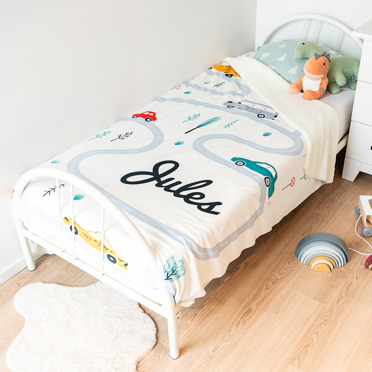 smartphoto Fototæppe hvid 150x200cm