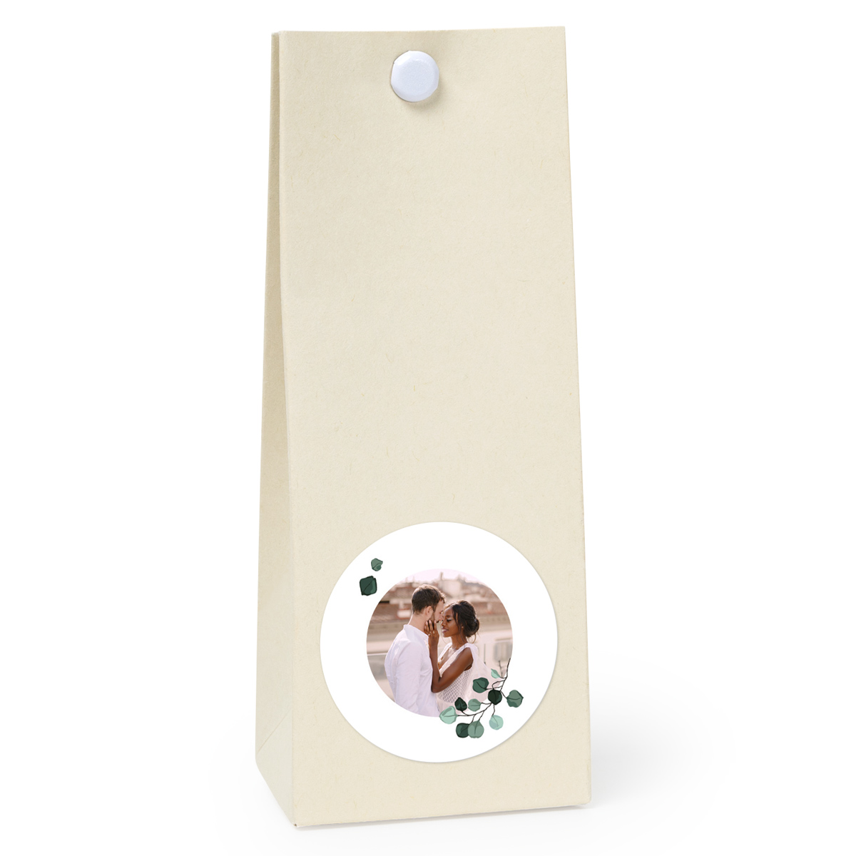Gavepose vanilje rund 4cm