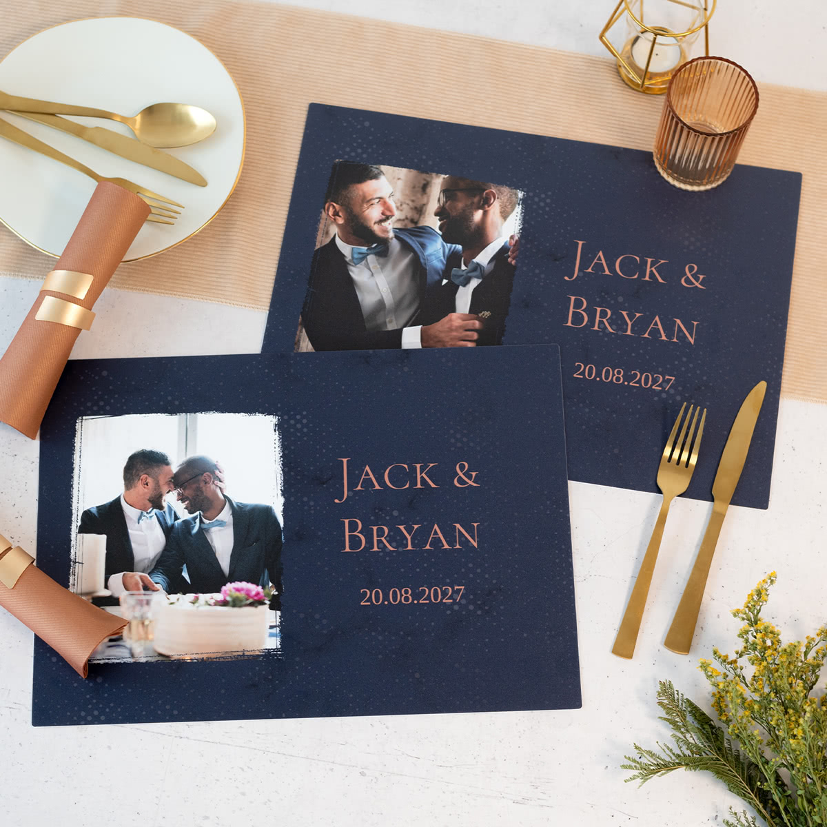 smartphoto Dækkeserviet til mor