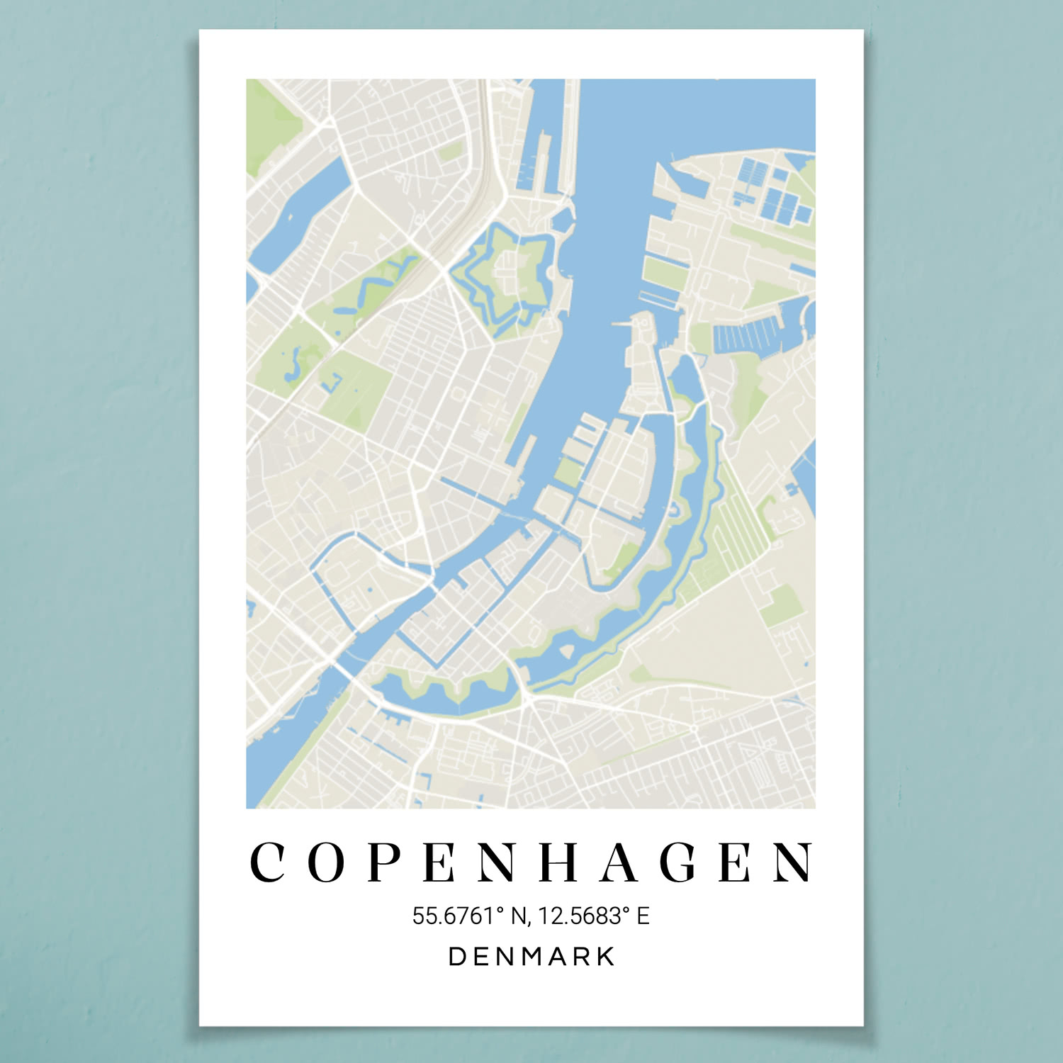 smartphoto Plakat bykort 30 x 45