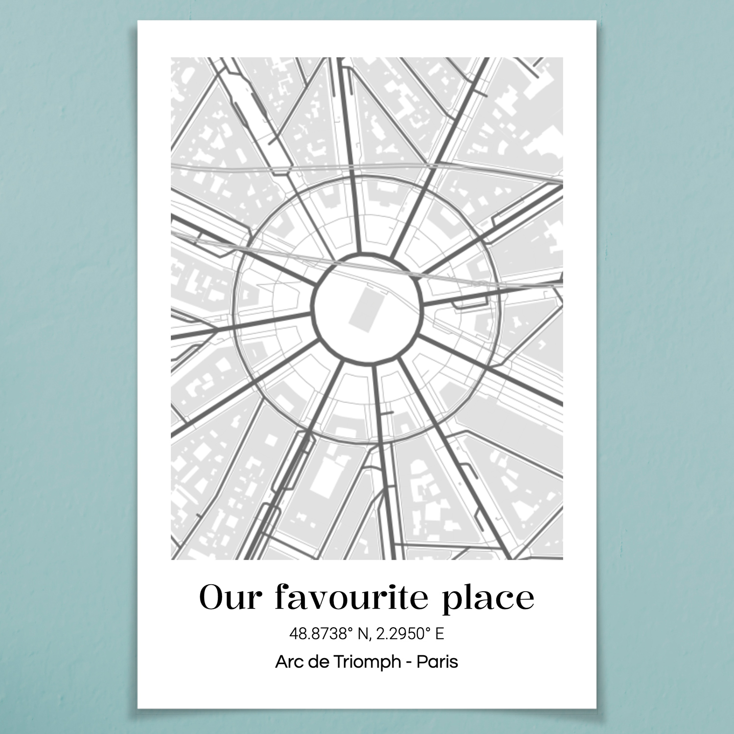 smartphoto Plakat bykort 40 x 60