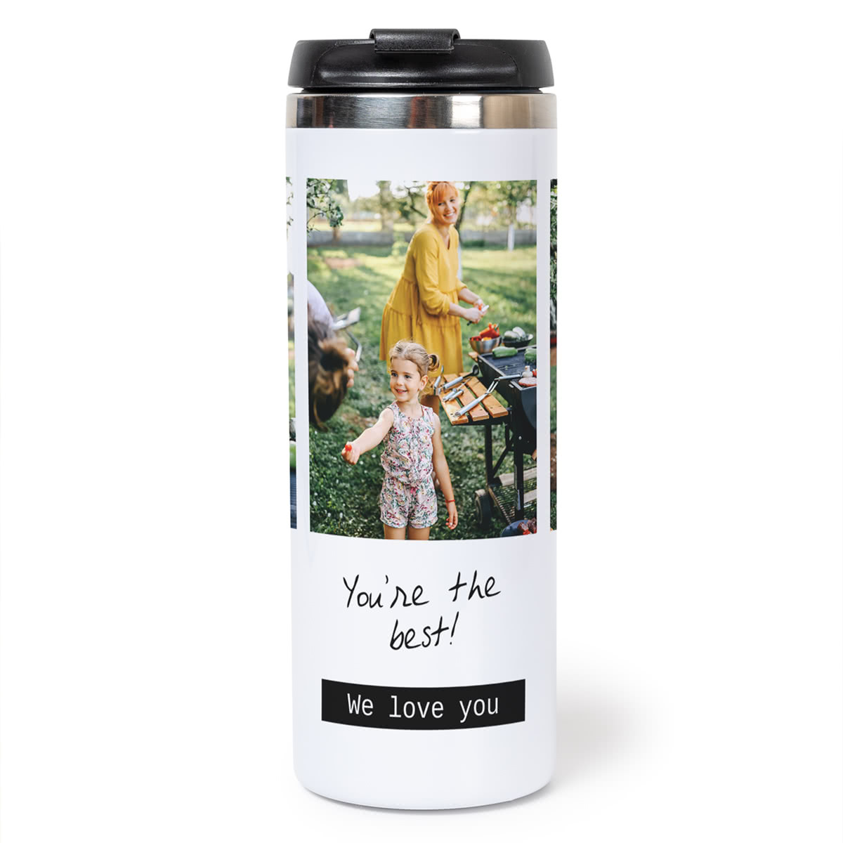 Personlig reisekrus med ditt eget foto | Perfekt for morgenpendlingen, kaffen eller teen