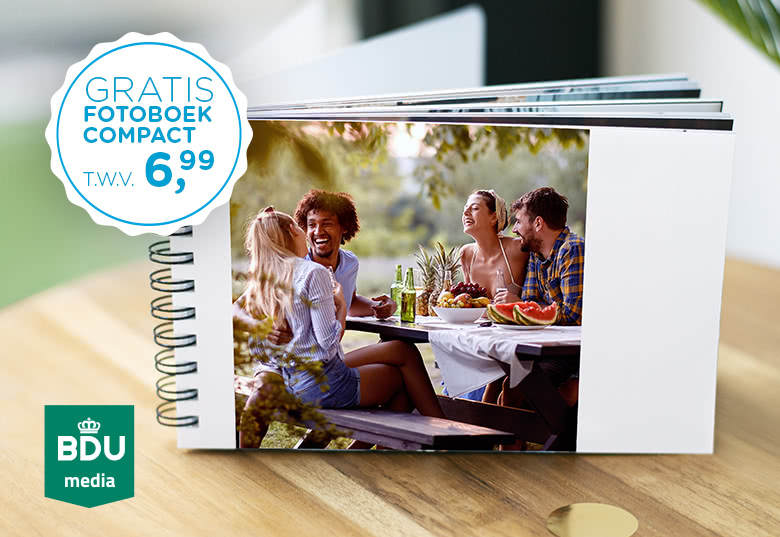 BDU Media - gratis fotoboek compact