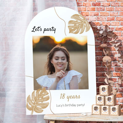 Birthday party decoration for adults