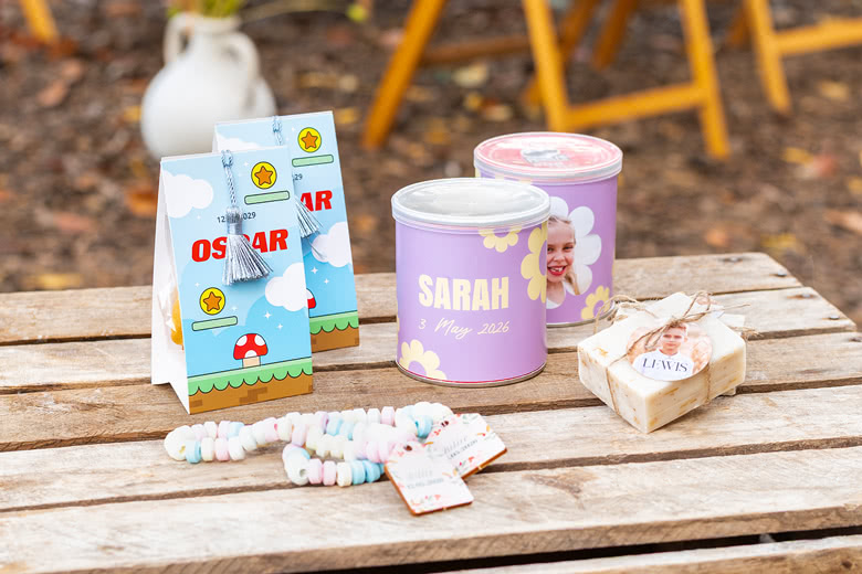 Personalisierte Gastgeschenke