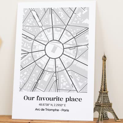 Affiche carte sur Forex