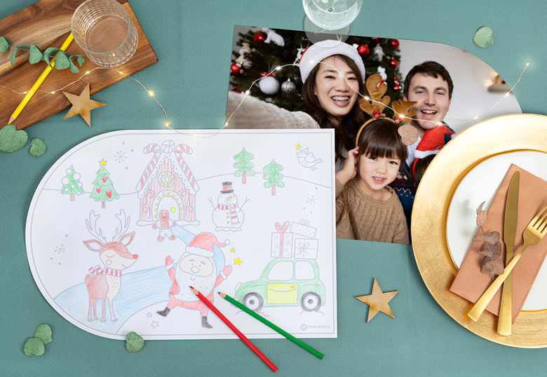 Papieren placemats