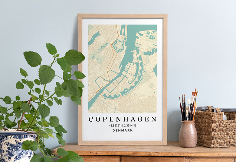 Personlige byplakat