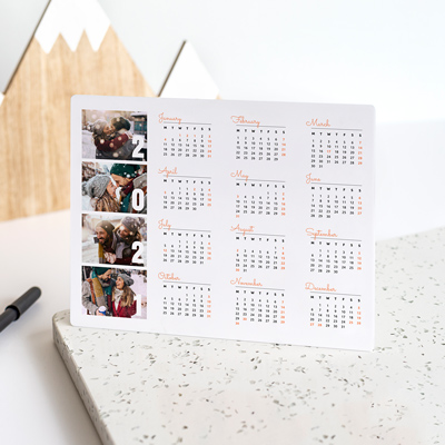 Aluminium kalender Aluminium kalender