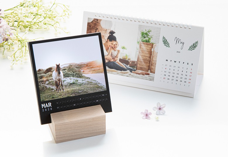 Personaliseer je Bureaukalender met je foto's