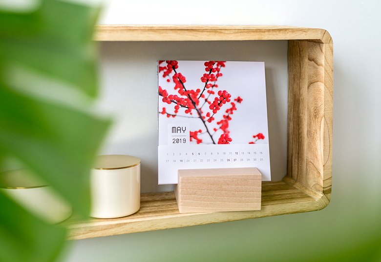 Personaliseer je Bureaukalender met je foto's
