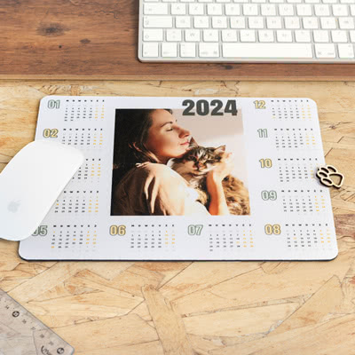Mousepad-Kalender