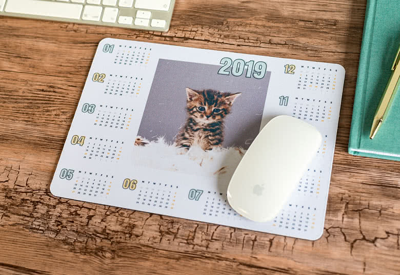 Gestalten Sie Ihren Mousepad Kalender