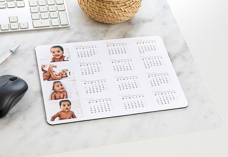 Calendar Mouse Mats Custom Mouse Pads smartphoto