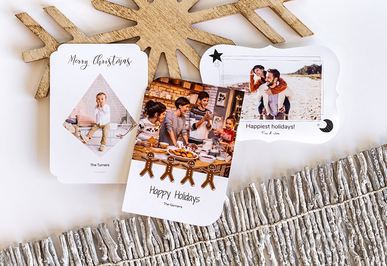 Photo Cards Creative Shape