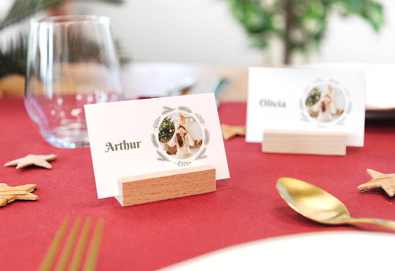 Personalised 2025 place cards