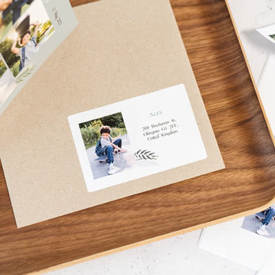 Create Address Labels with photo