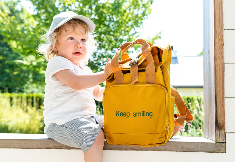 Backpack with name