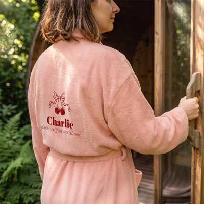 Personalised Dressing Gown