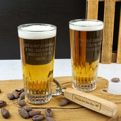 Beer glass - set of 2