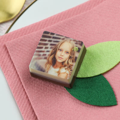 Chocolate with photo - 24 pieces