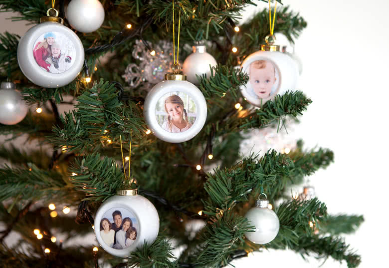 Boules de Noël personnalisées