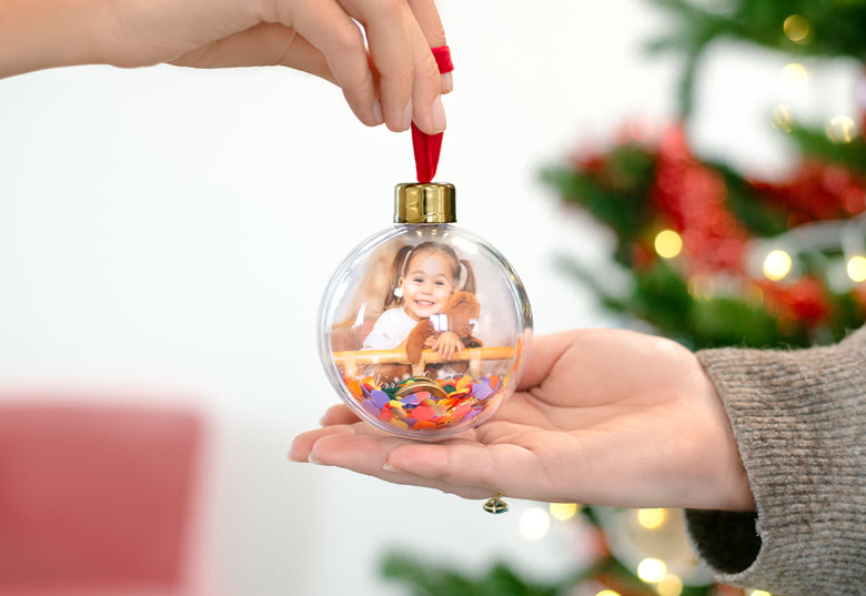 Boules de Noël personnalisées