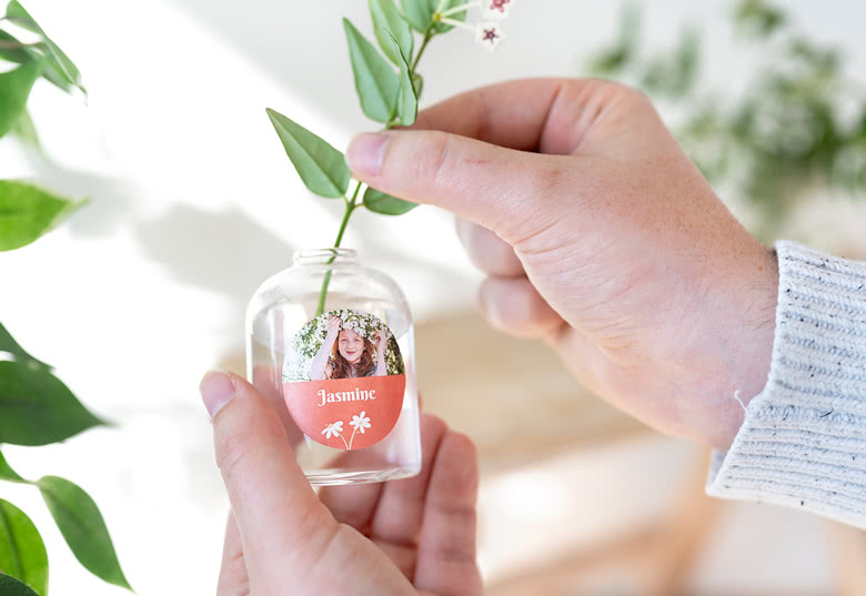 Personalised Vase with Photo