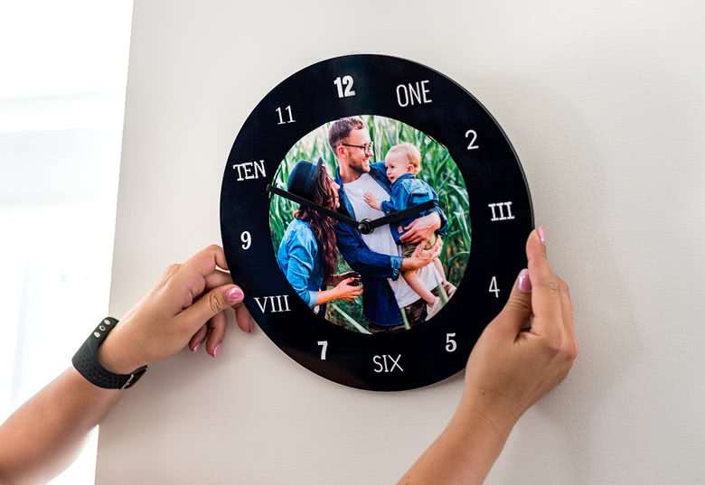 Commandez votre Horloge photo personnalisée