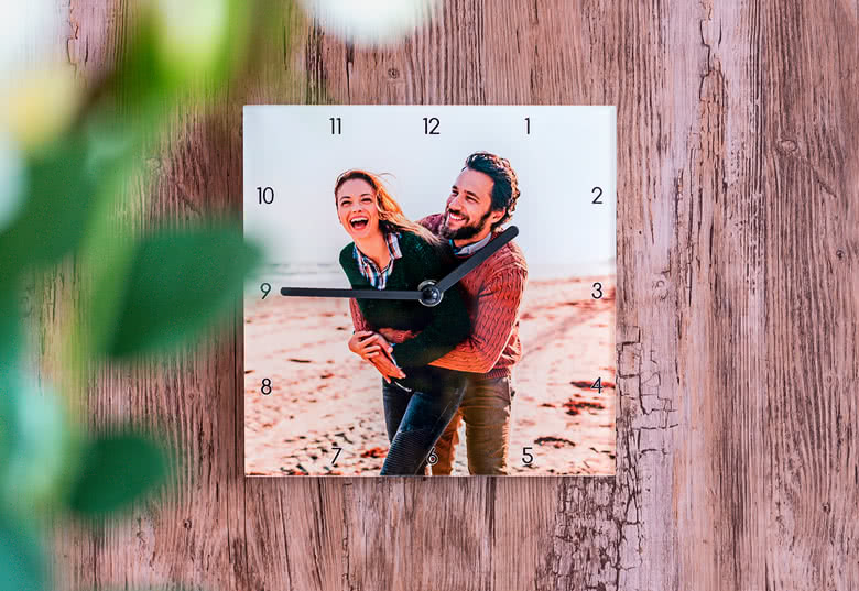 Order your own photo clock