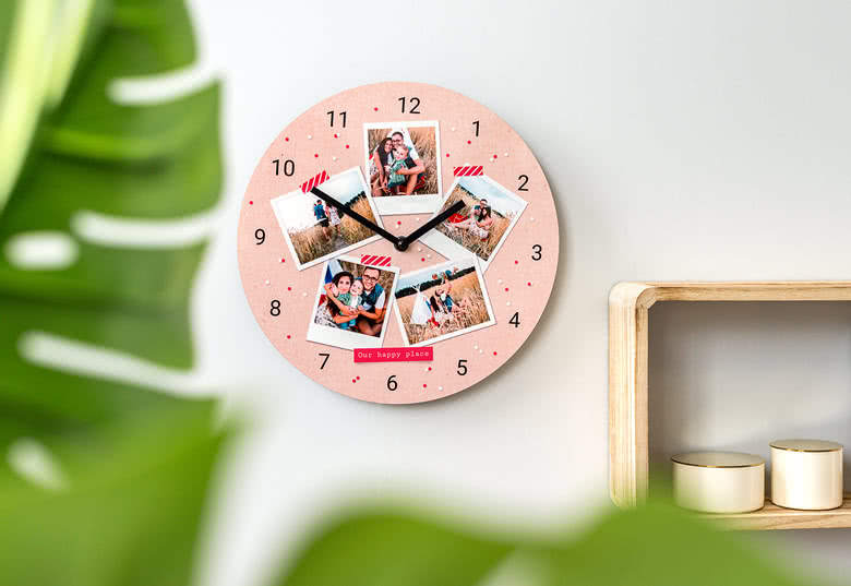 Créez une Horloge avec votre plus belle photo