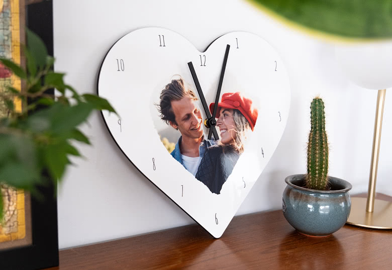 Order your own photo clock