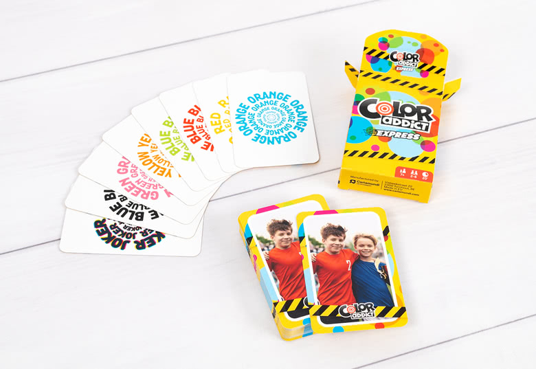 Color Addict express – Kartenspiel personalisiert