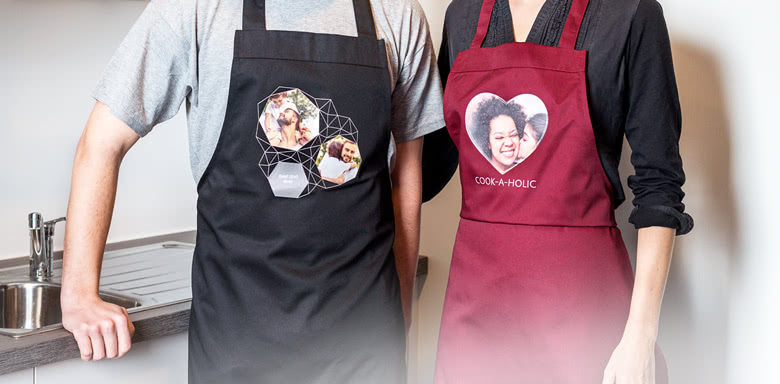schürze mit foto bedrucken