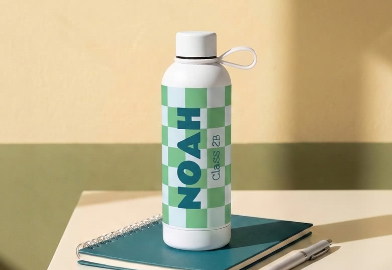 Trinkflasche aus Edelstahl
