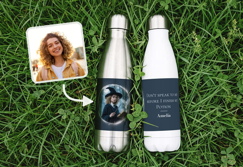 Drinkfles roestvrij staal