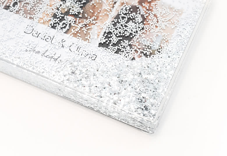 Glitter fotoblok 