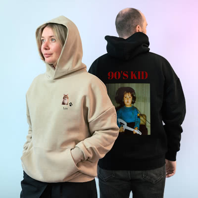 Personlig hoodie