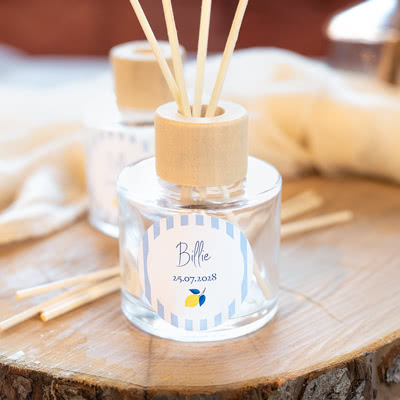 Diffuser med duftpinner - 12 stk