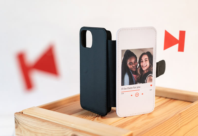 LUVLY- Designer Brand Inspired iPhone Case With Card Holder