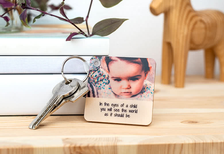 Wooden Key Ring